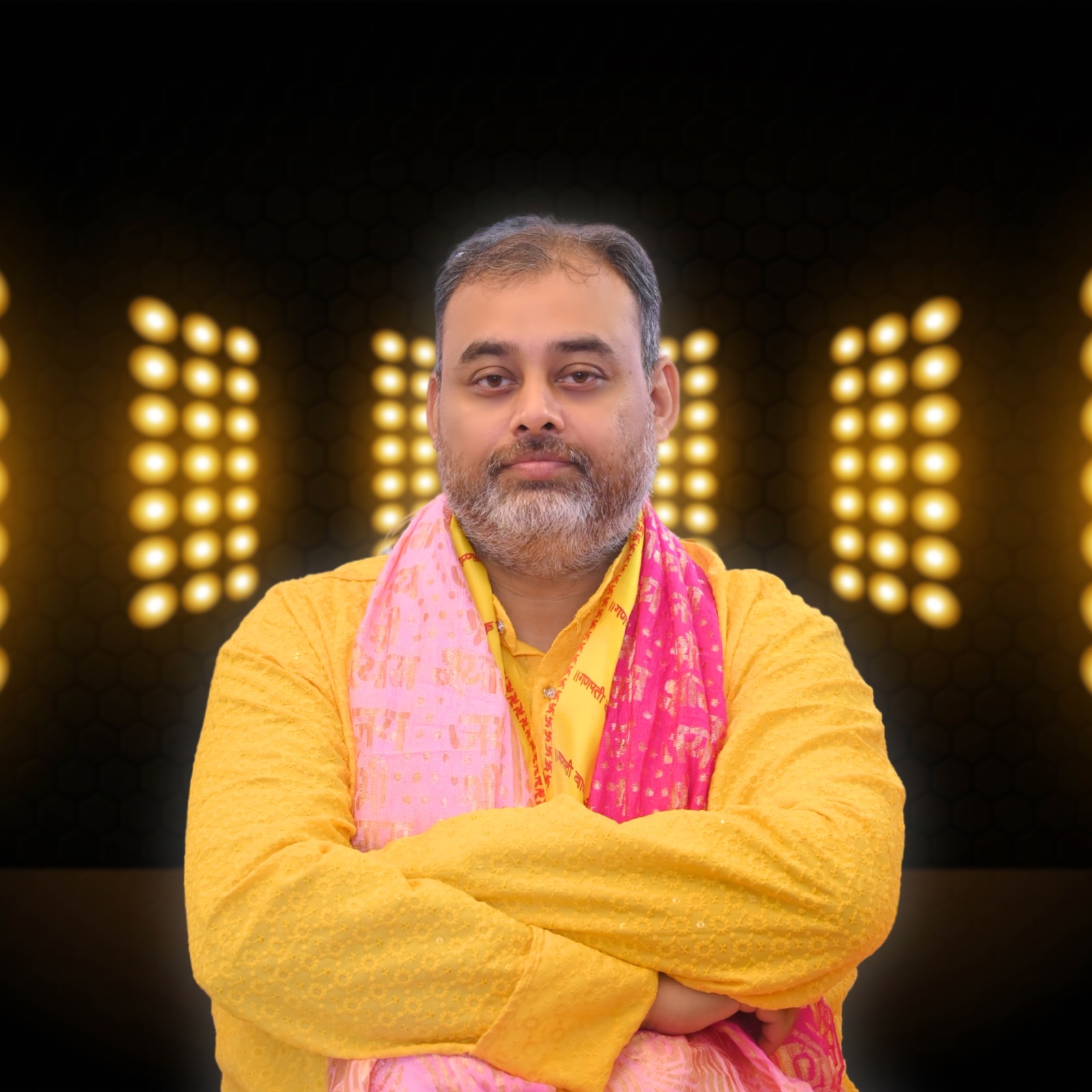 Acharya Joy Banerjee teaching